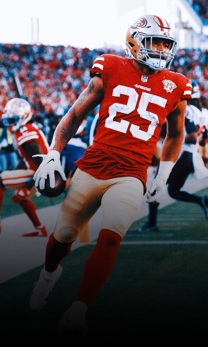 49ers RB Elijah Mitchell (knee) out 6-8 weeks