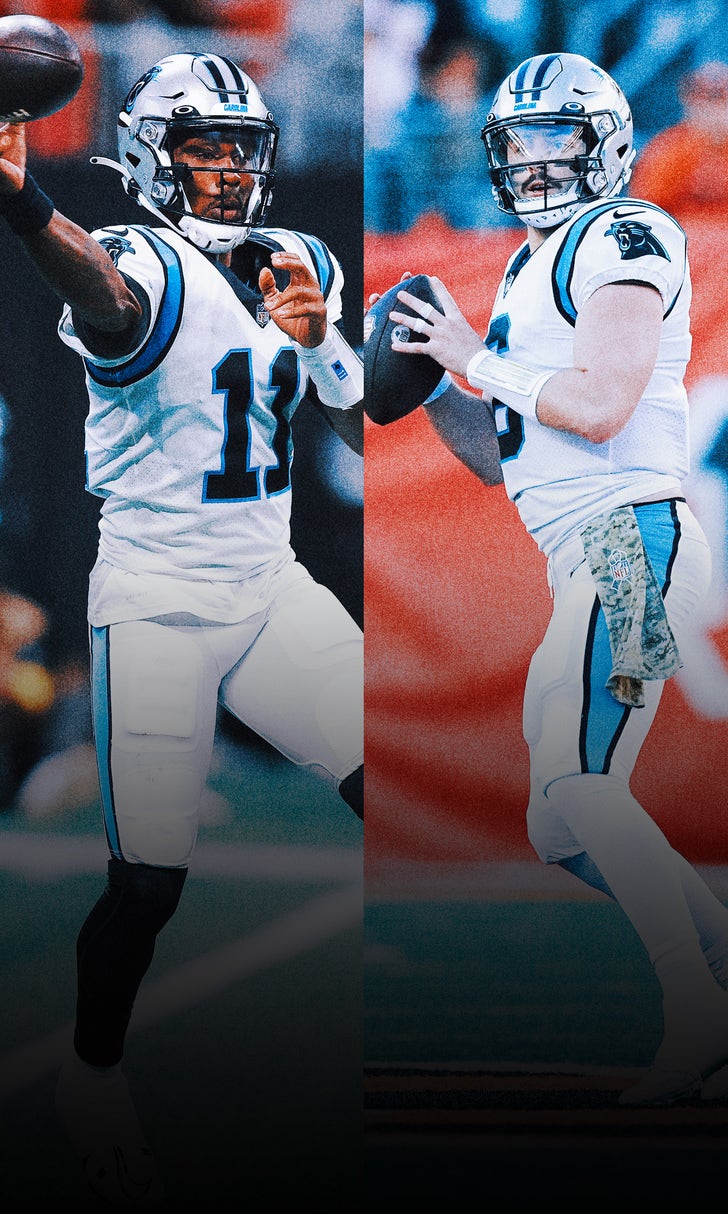 Panthers to start PJ Walker over Baker Mayfield vs. Falcons