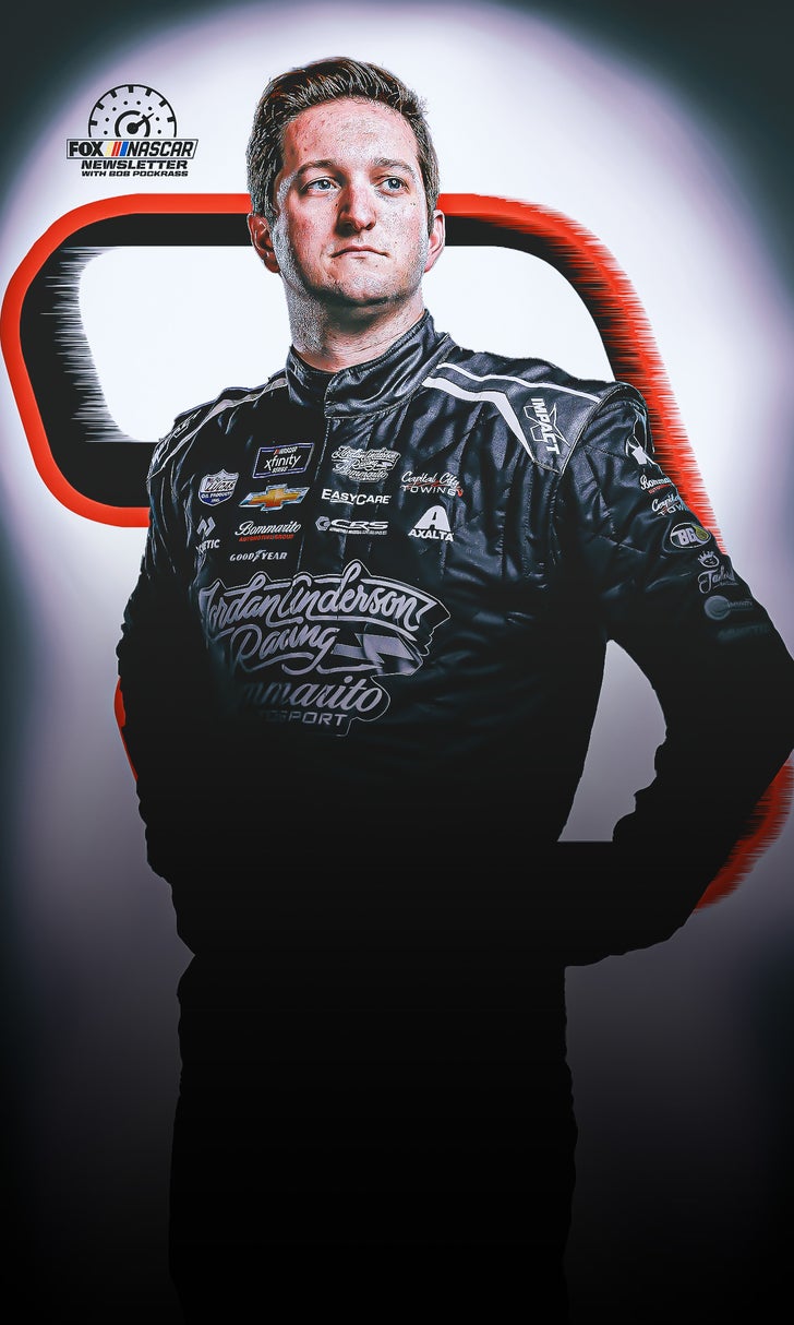 Jordan Anderson reflects on fiery Talladega crash, racing future