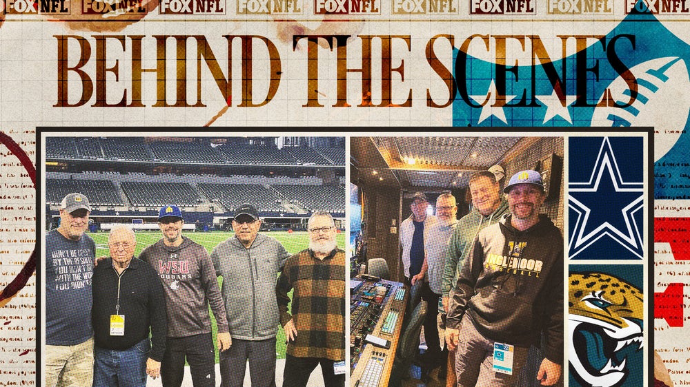 Behind the Scenes with FOX's NFL crew: The perfect shot, help from a TV legend