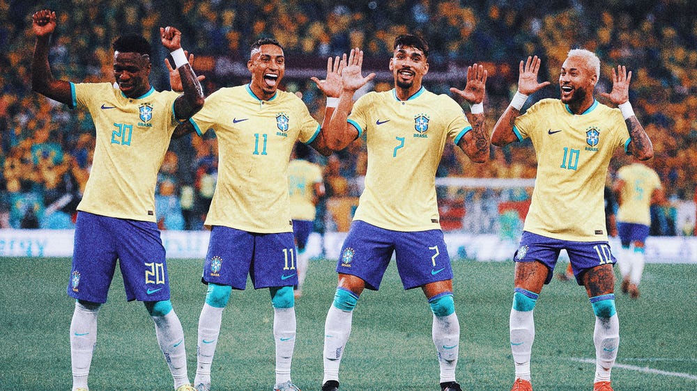 Brazil is dominating the World Cup and making it look fun
