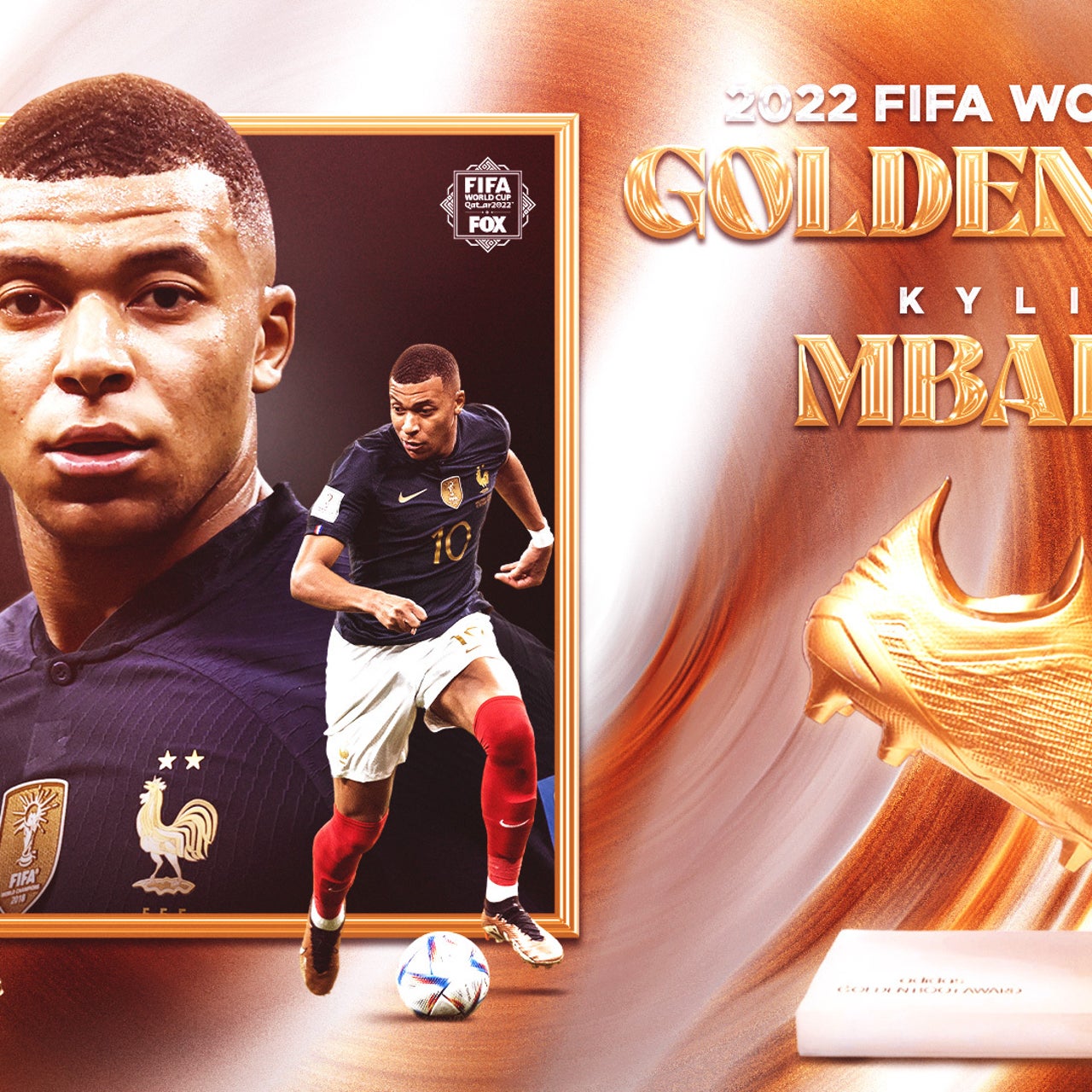 Kylian Mbappé wins World Cup 2022 Golden Boot FOX Sports