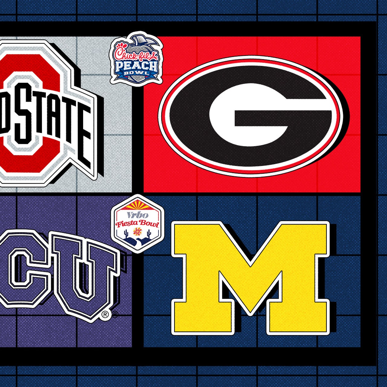 Where to watch the Peach Bowl CFP Semis in Columbus