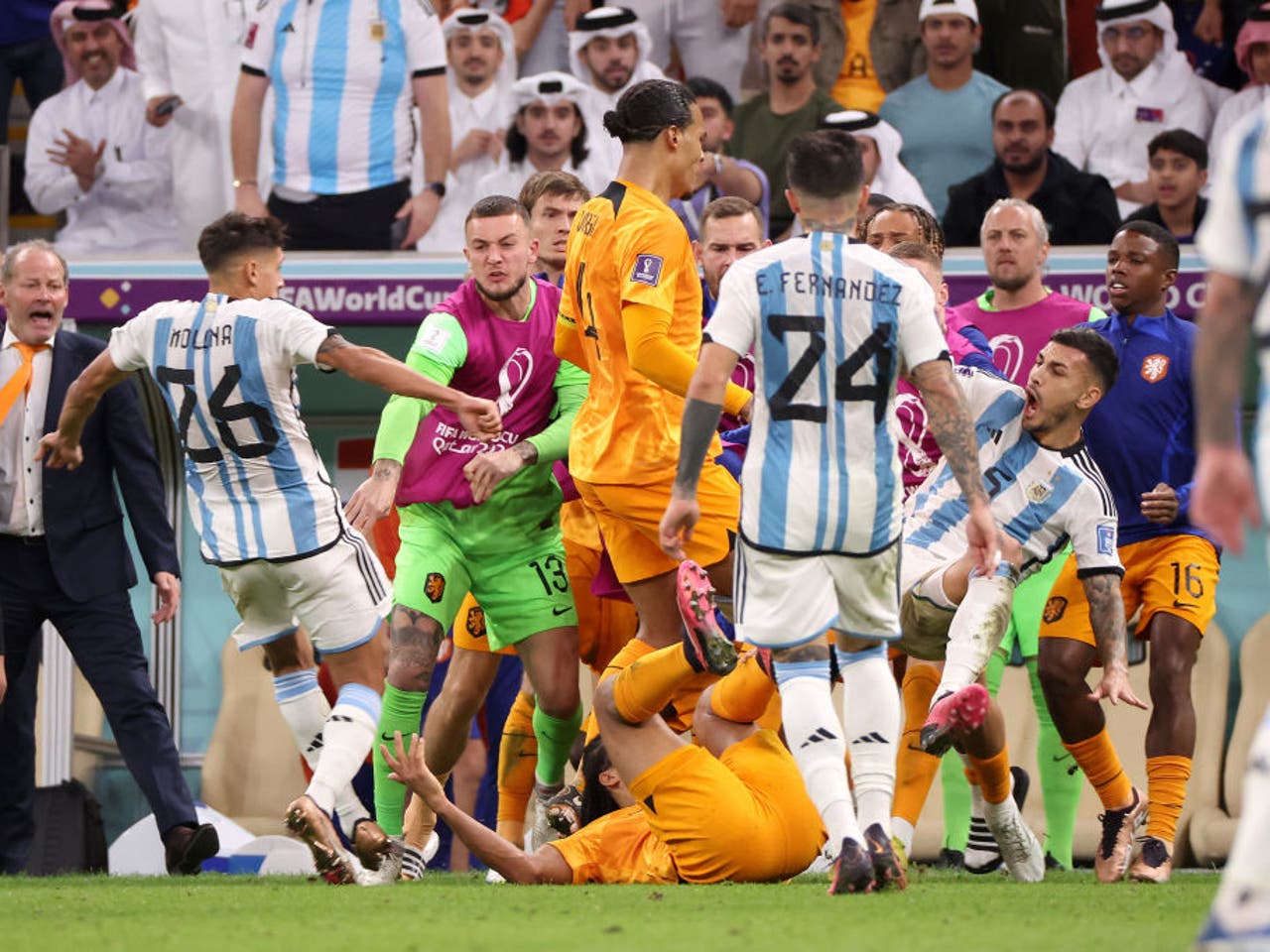 FIFA charges Argentina for disorder at World Cup match - The San