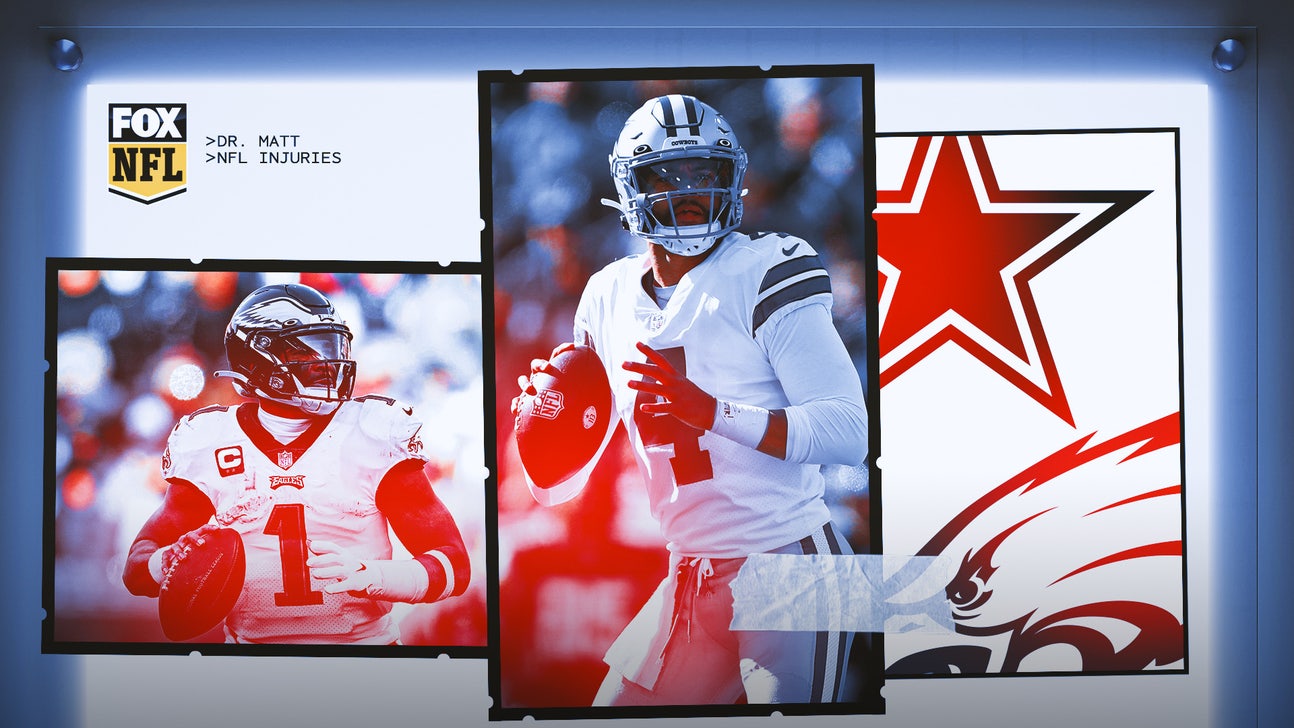 Jalen Hurts' health at forefront of Eagles-Cowboys matchup