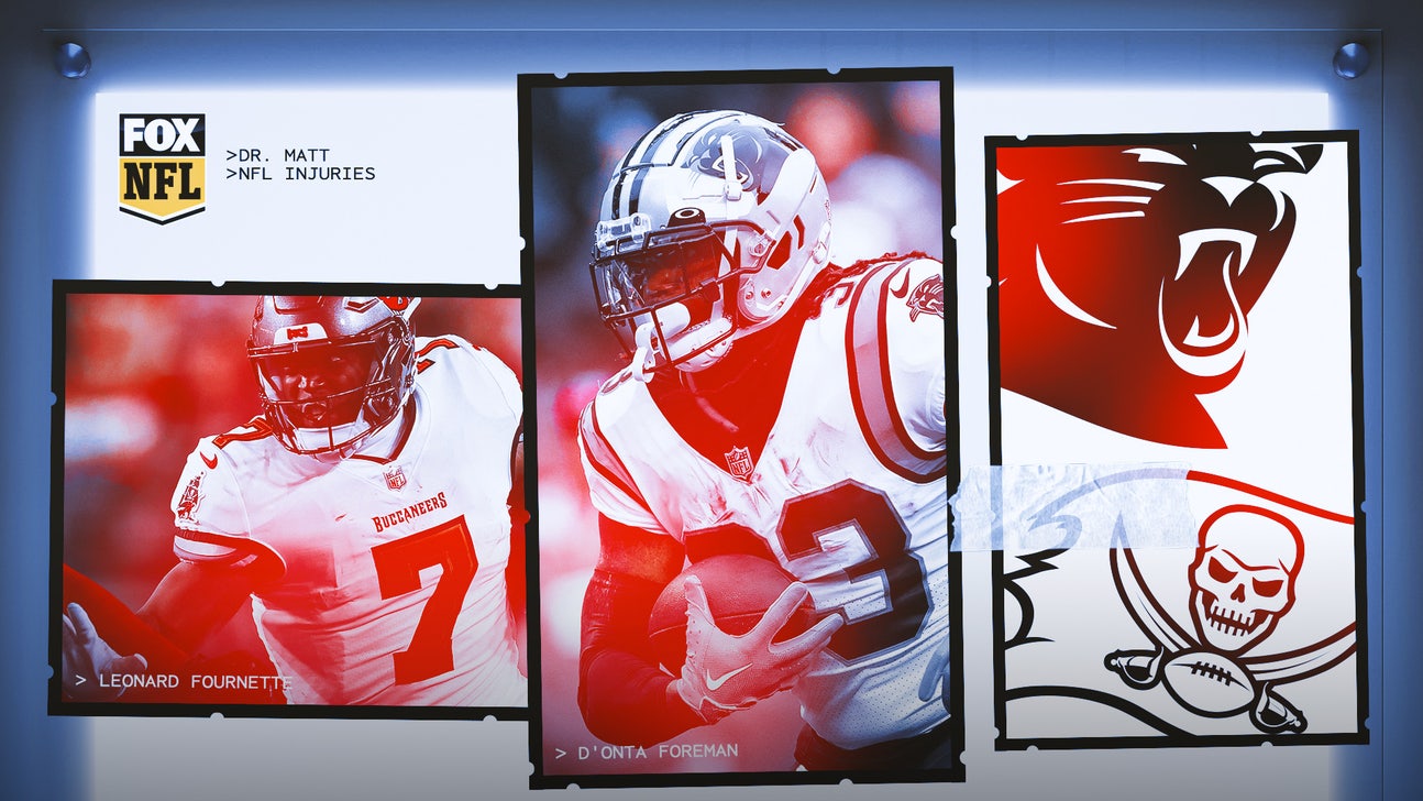 NFL's five healthiest, most injured teams; previewing Panthers-Buccaneers