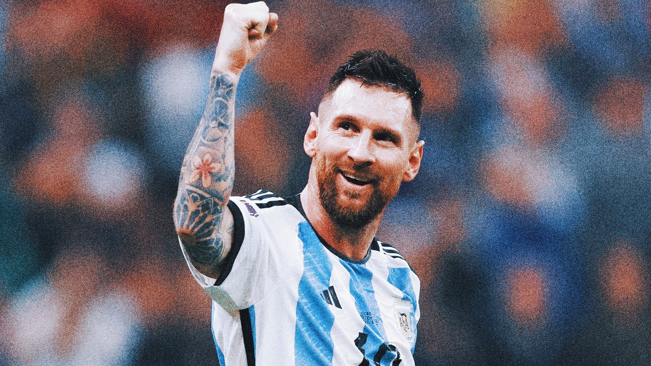 2022 World Cup: Argentina fans sing Messi's name after semifinal