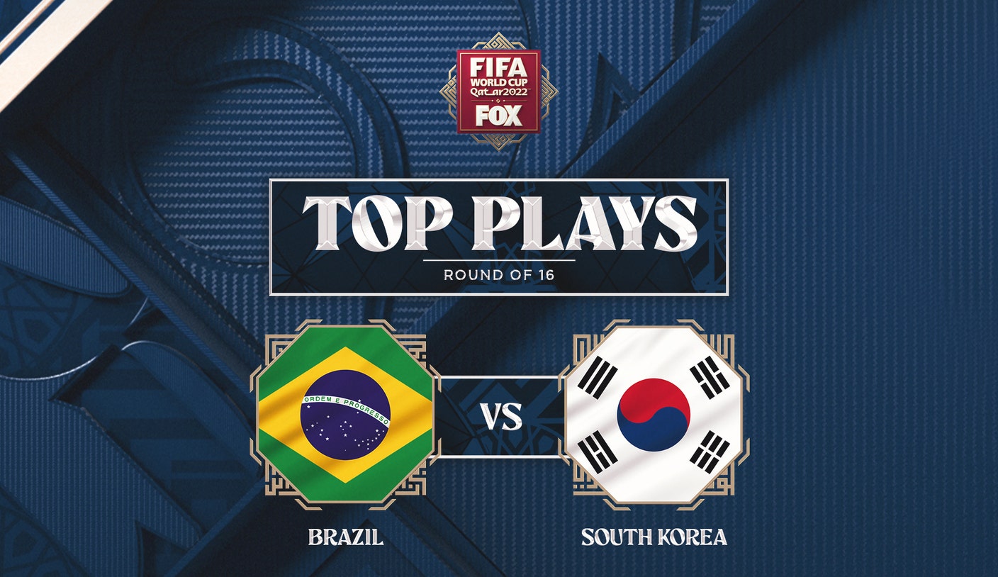 Brazylia – Korea Południowa skróty na żywo: Brazylia prowadzi 4:0
