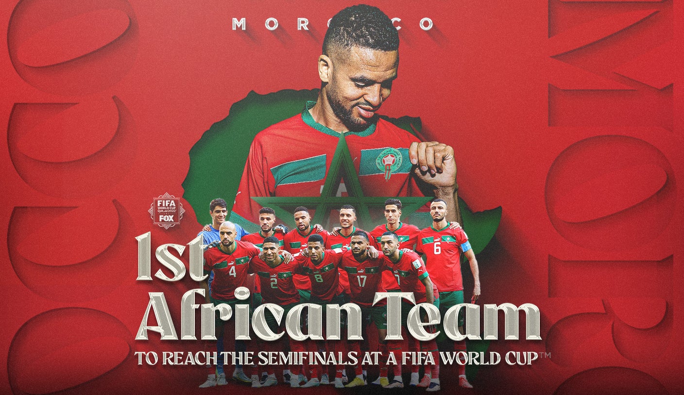 Morocco makes history as first African team to reach World Cup semis FOX Sports