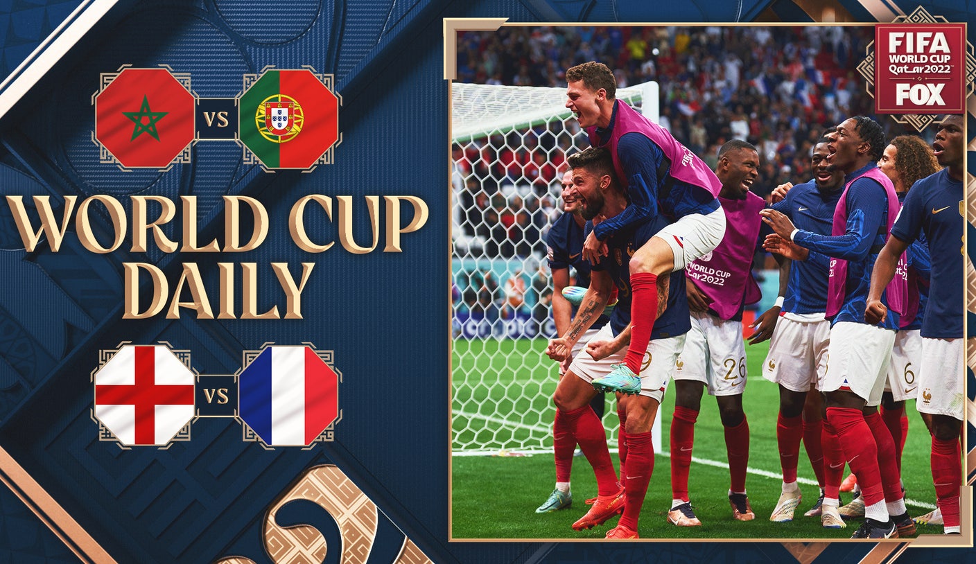 Coupe du monde quotidienne : demi-finale avec la France et le Maroc qualifiés
