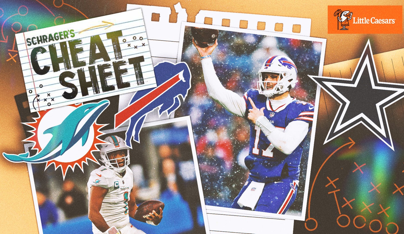 Bills-Dolphins bout; Cowboys concern: Schrager’s Cheat Sheet