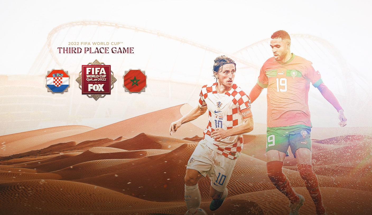 월드컵 결승전 같은 3위 결정전을 앞두고 있는 크로아티아와 모로코