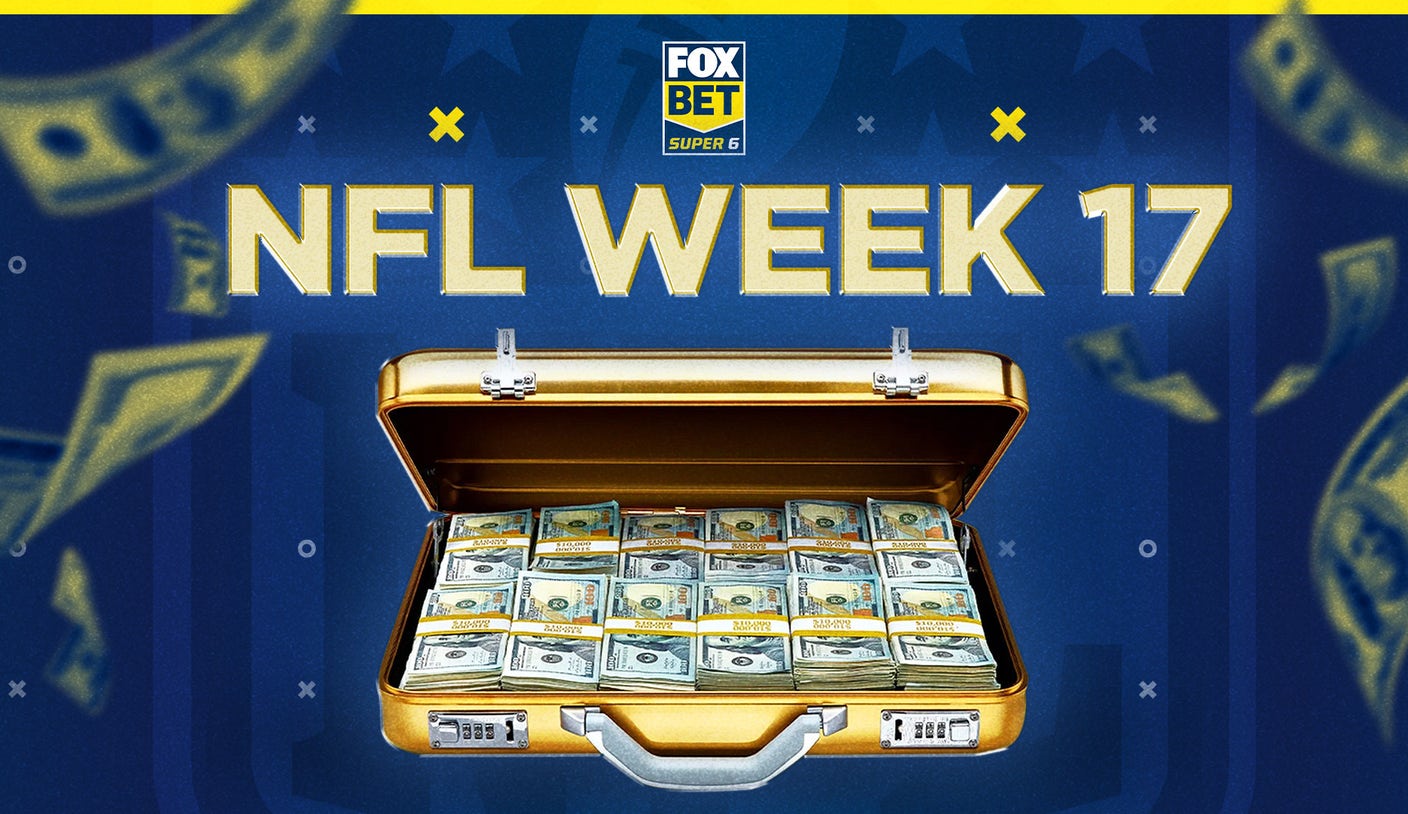 FOX Bet Super 6: Try your luck at $100K NFL Sunday Challenge in Week 17