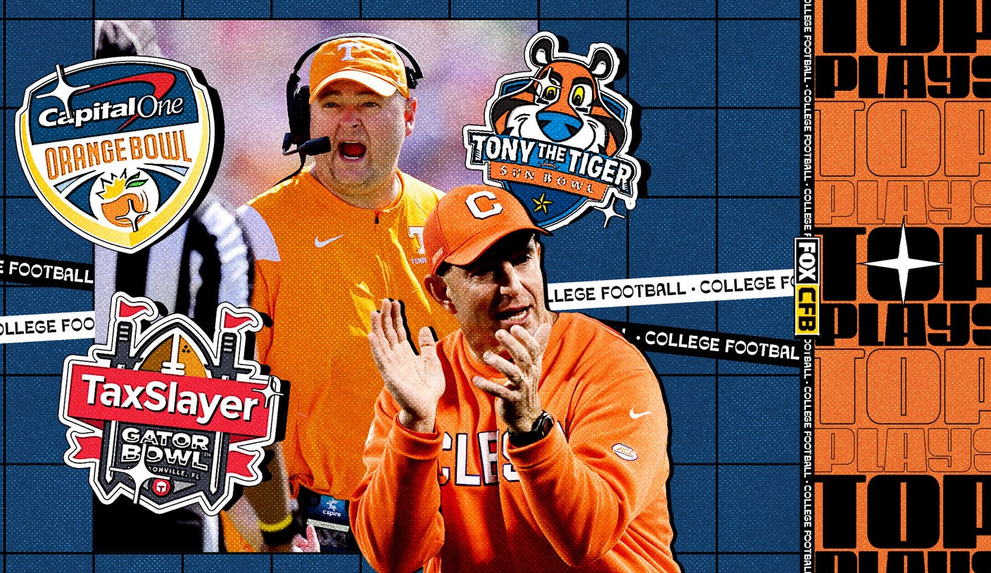 College football highlights: Milton leads Tennessee to Orange Bowl victory