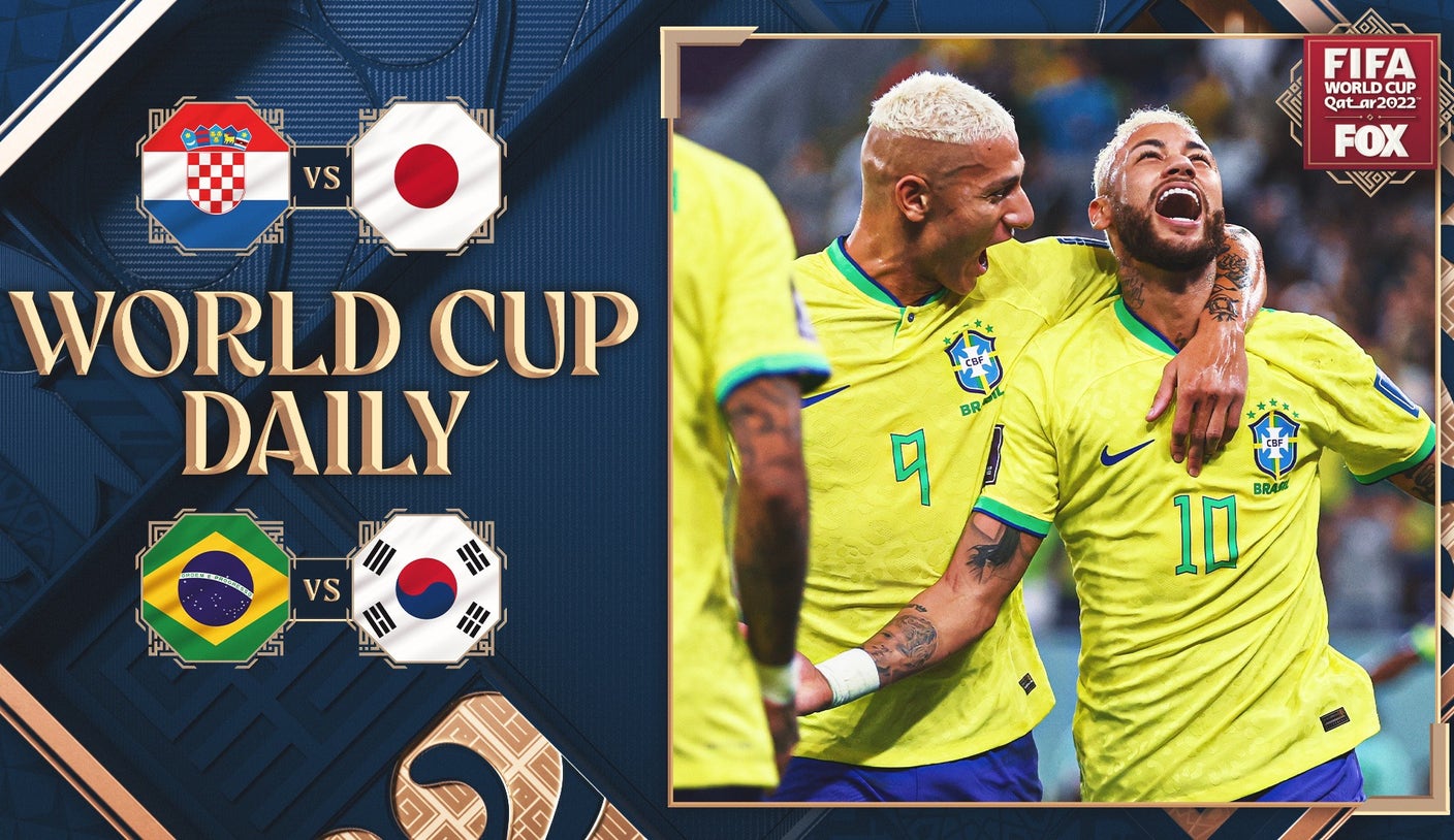 World Cup Daily Brazil, Croatia take different paths to quarters FOX Sports