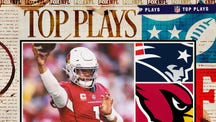 NEXT Trending Image: NFL Week 14 highlights: Patriots defeat Cardinals; Kyler Murray injured