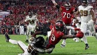 Next Story Image: Tom Brady, Bucs rally late to score two TDs, beat Saints 17-16