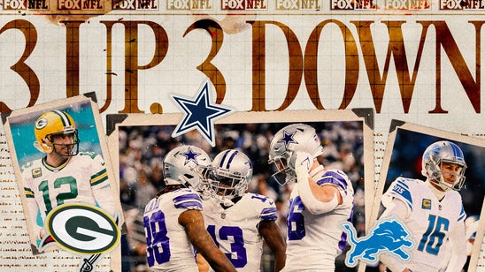 Cowboys' statement win; Packers' playoff hopes still alive; Lions fall flat: 3 up, 3 down