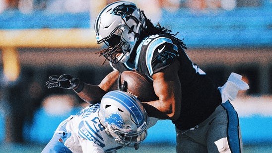 Panthers run over Lions, setting up showdown with Buccaneers