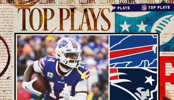 NFL Week 13 top plays: Bills defeat Patriots on TNF