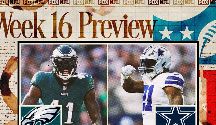 Eagles And Cowboys Meet Saturday Night Before Playoffs