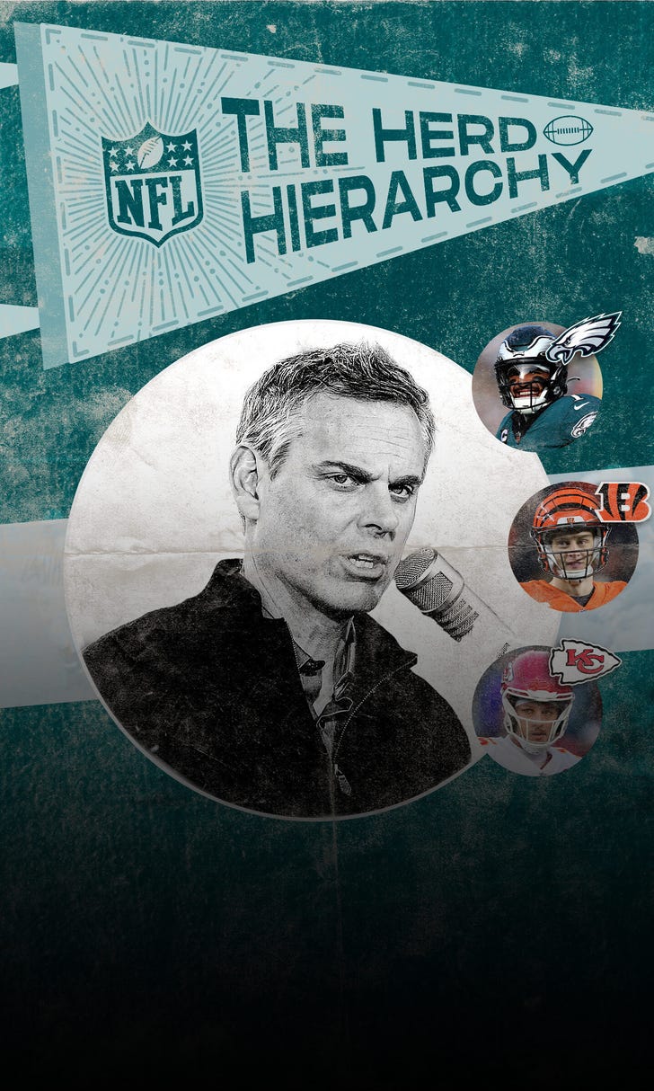 Eagles, Cowboys rise, Chiefs, 49ers fall in Colin's 'Herd Hierarchy'