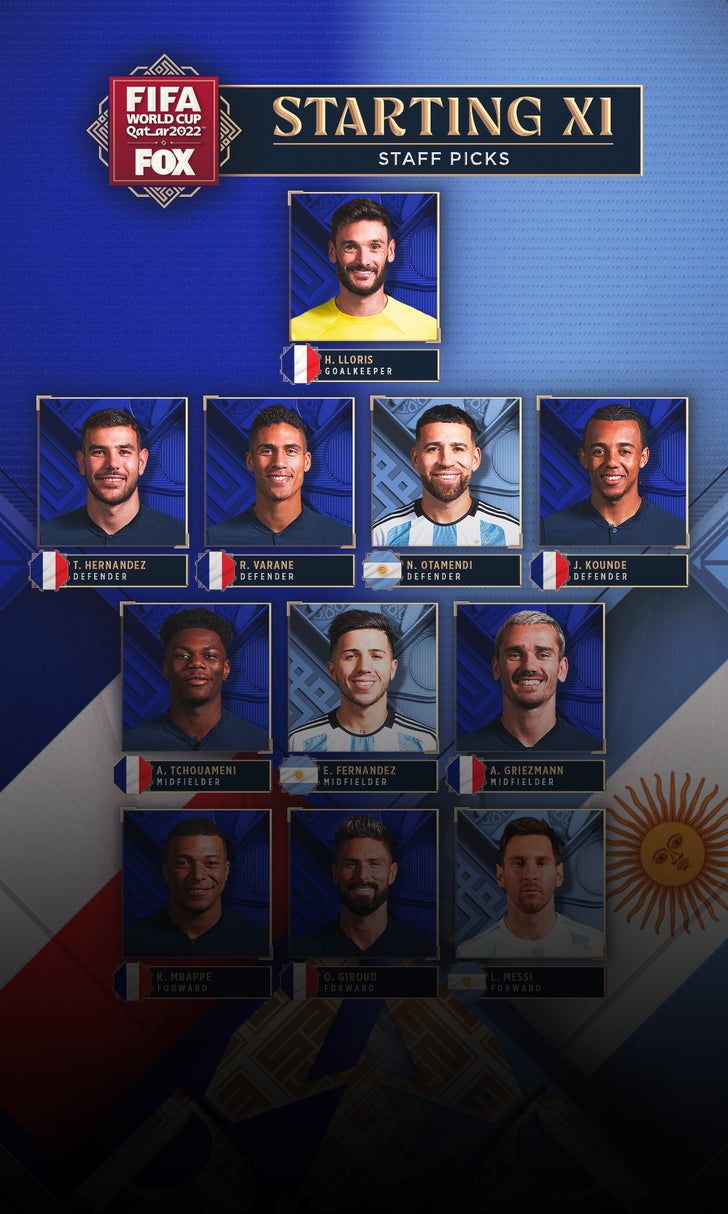 Who's deeper, France or Argentina? Our ultimate World Cup XI