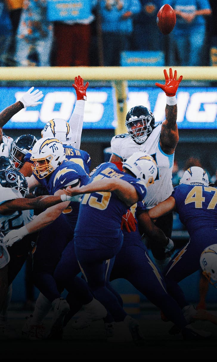 Chargers control playoff destiny after late-game heroics down Titans