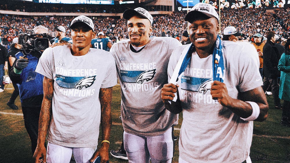 Eagles' 'all-in' season culminates with trip to Super Bowl