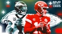 Chiefs-Eagles Super Bowl MVP odds, picks; Patrick Mahomes, Jalen Hurts favorites