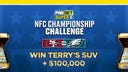 Win Terry's SUV, $100K playing FOX Bet Super 6 NFC Championship contest