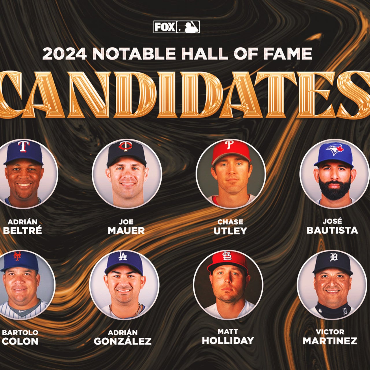 Baseball Hall of Fame: 2024's top first-year candidates