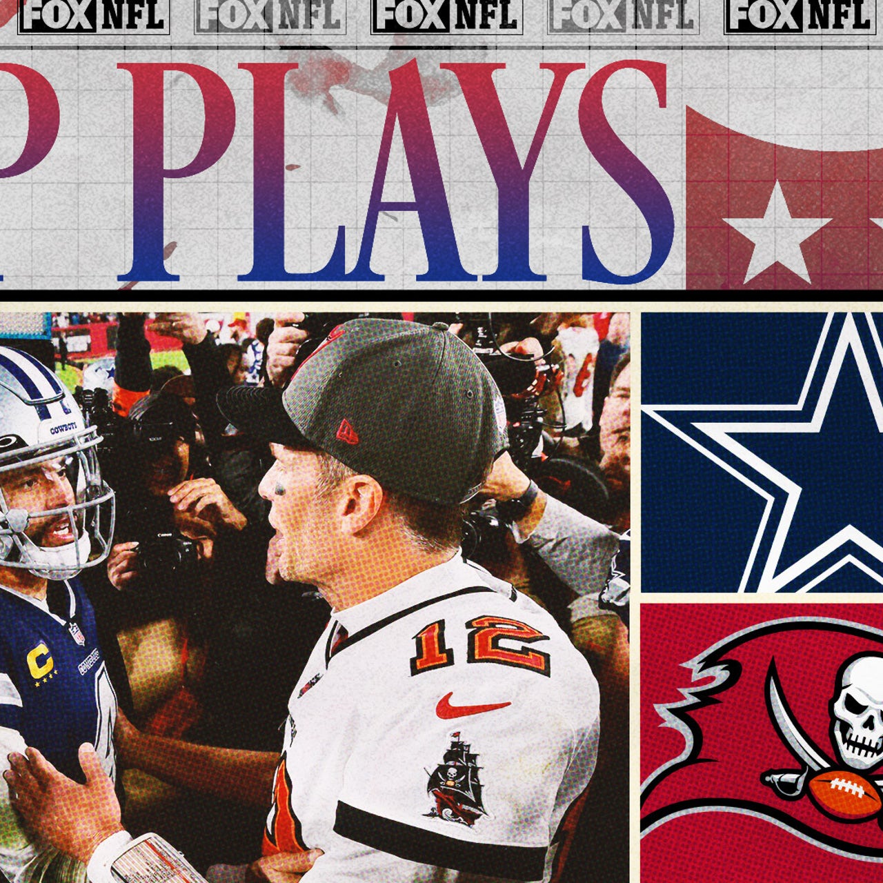 wild card buccaneers in the playoffs Cowboys Buccaneers highlights: Dak, Dallas dominate Brady, Tampa to  advance FOX Sports