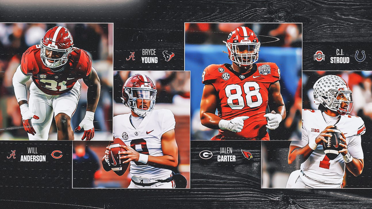 NFL mock draft: Alabama players go 1-2 as non-playoff order is set