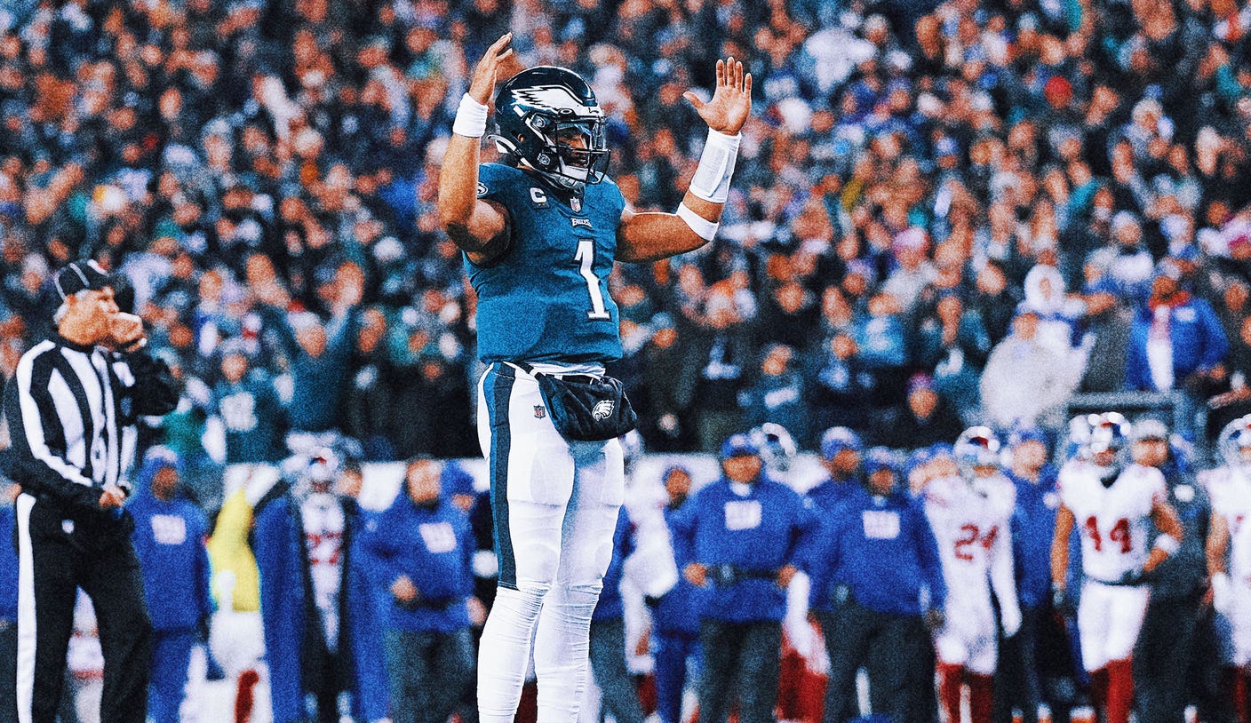 Jalen Hurts looks like an old man in Eagles win: ‘Like having Michael Jordan there’