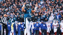 NEXT Trending Image: Jalen Hurts looks like old self in Eagles' win: 'Like having Michael Jordan out there'