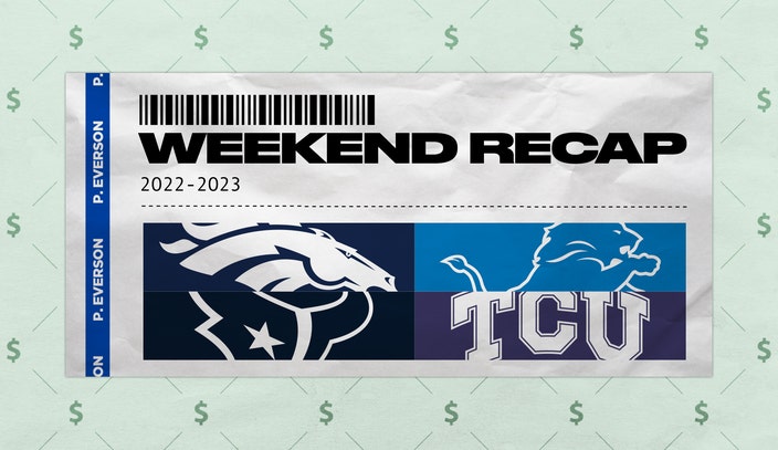Bettors win at sportsbooks thanks to Bills, Bengals; Money on TCU vs.  Georgia | FOX Sports
