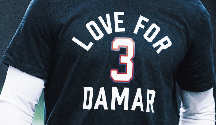 Packers show support for Bills safety Damar Hamlin with Love for Damar  shirts