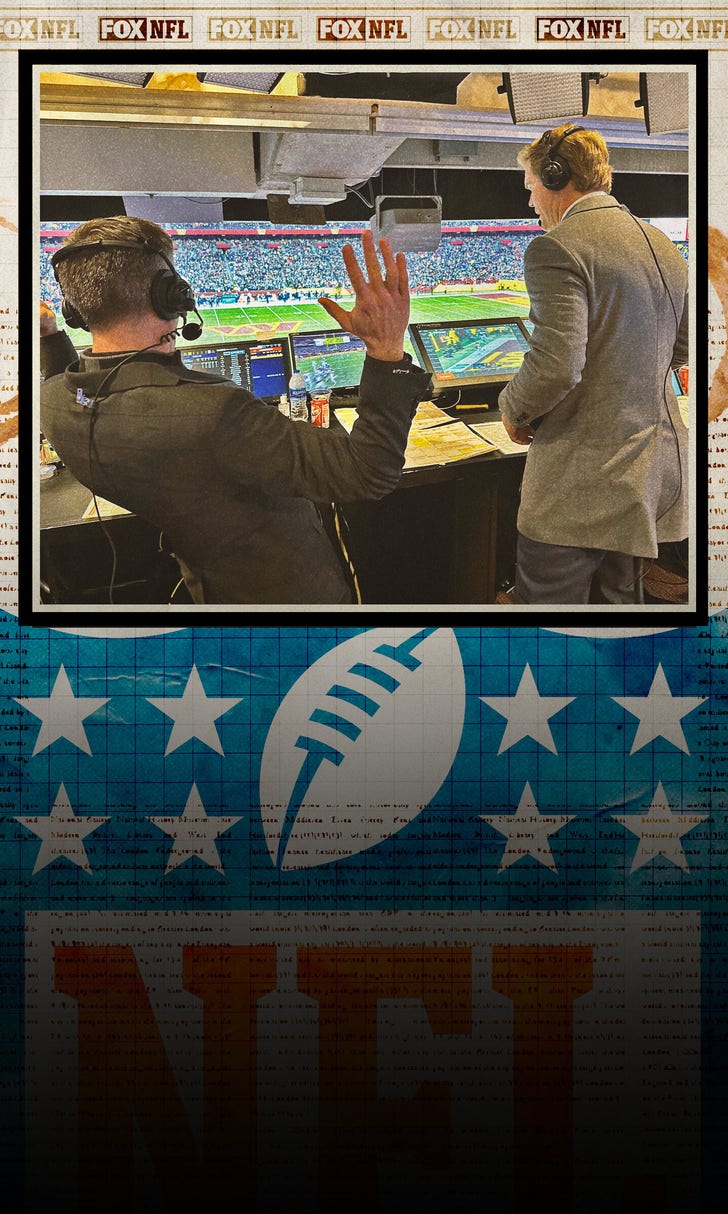 Behind the scenes with the FOX NFL crew: Kevin Burkhardt's eternal positivity