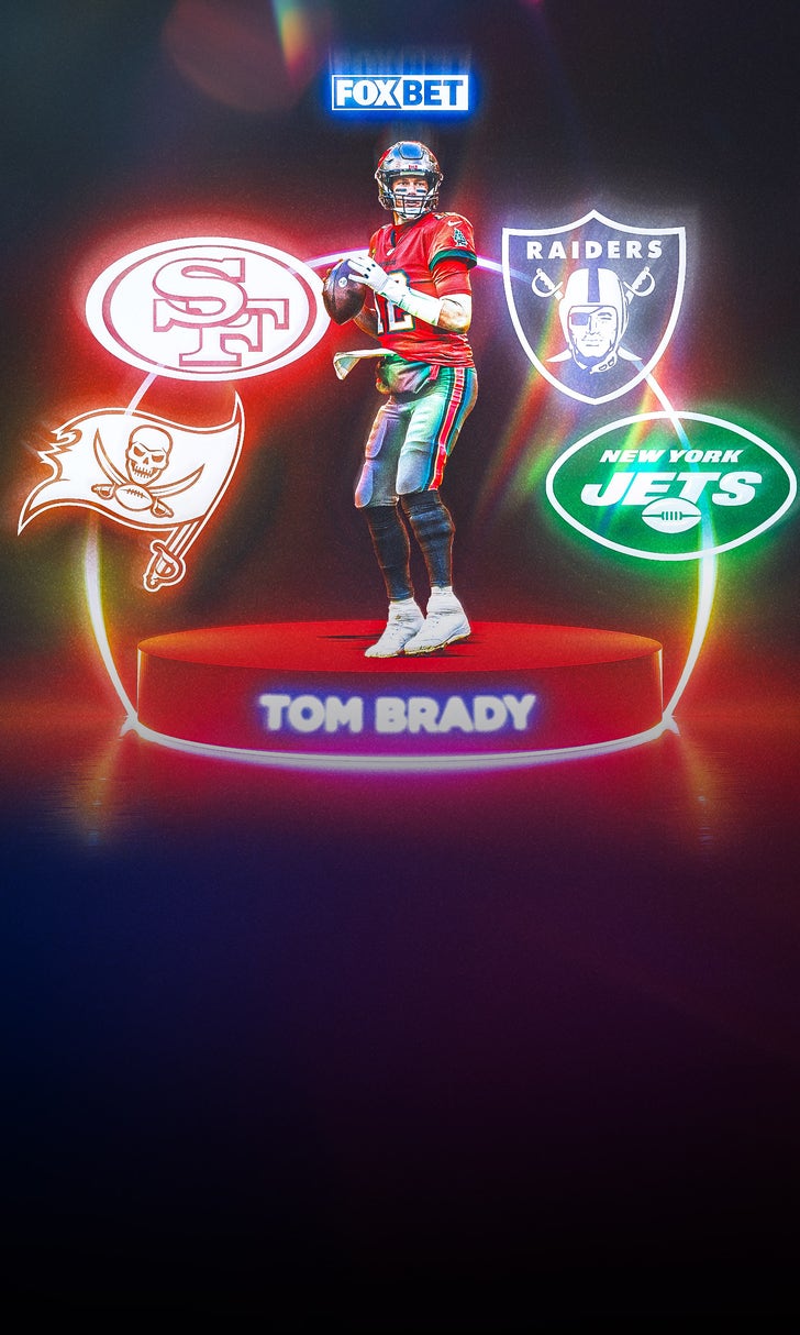 NFL odds on Tom Brady's next team, including Raiders, 49ers, Jets