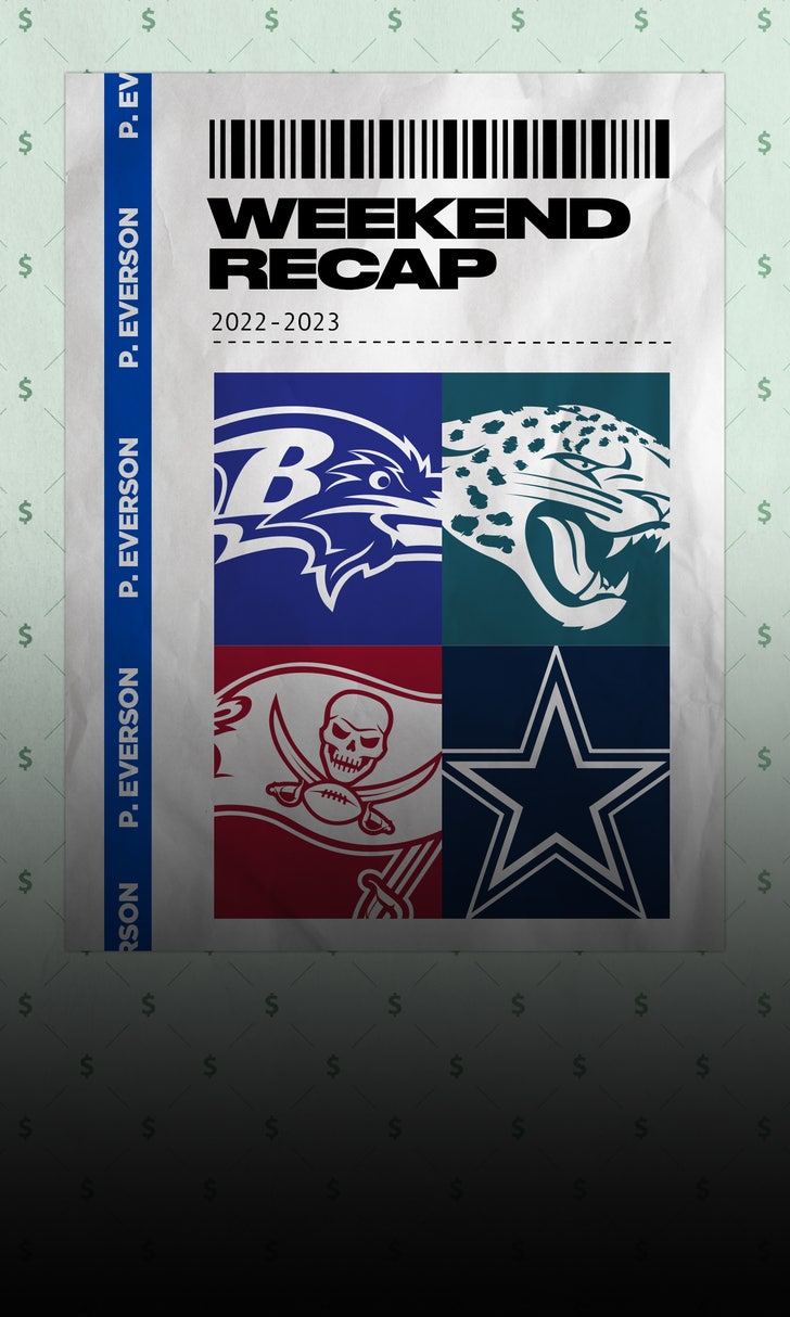 Underdogs, Overs dominate Super Wild Card Weekend; Big bets on Cowboys-Bucs