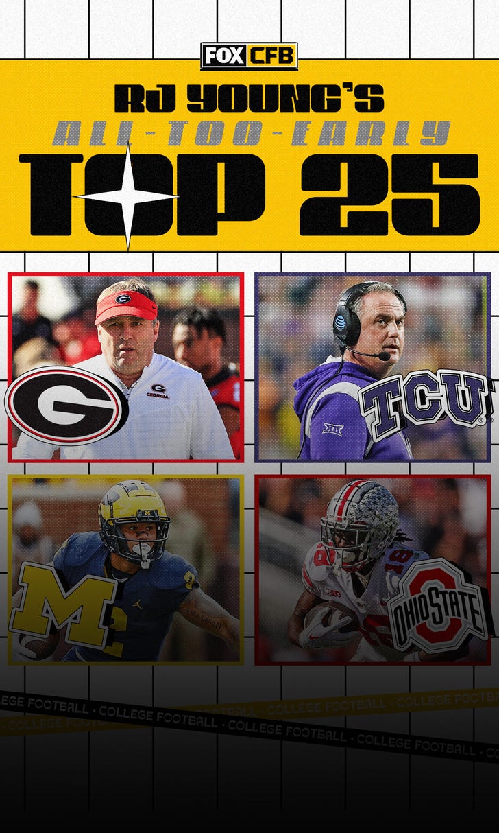 College football rankings: Our all-too-early Top 25 for 2023