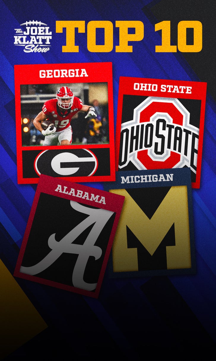 Georgia, Michigan lead Joel Klatt's early 2023 Top 10 rankings