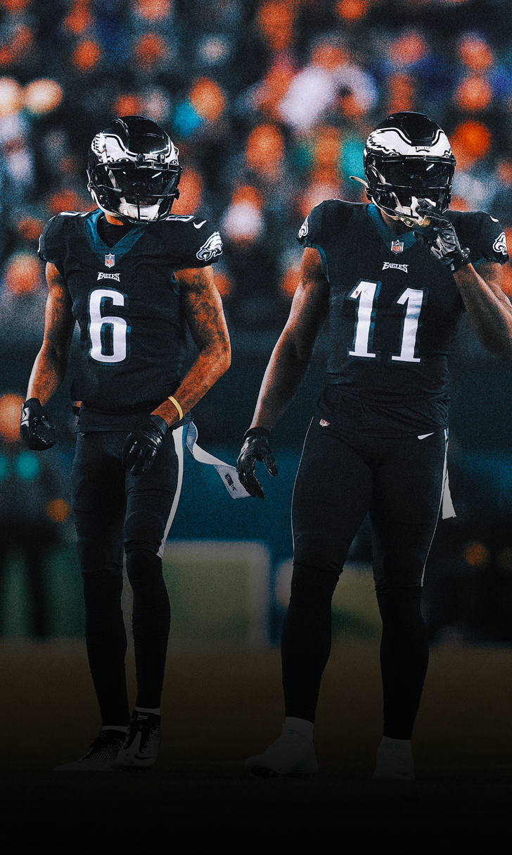 Eagles' dynamic duo of A.J. Brown, DeVonta Smith both want the ball. That works