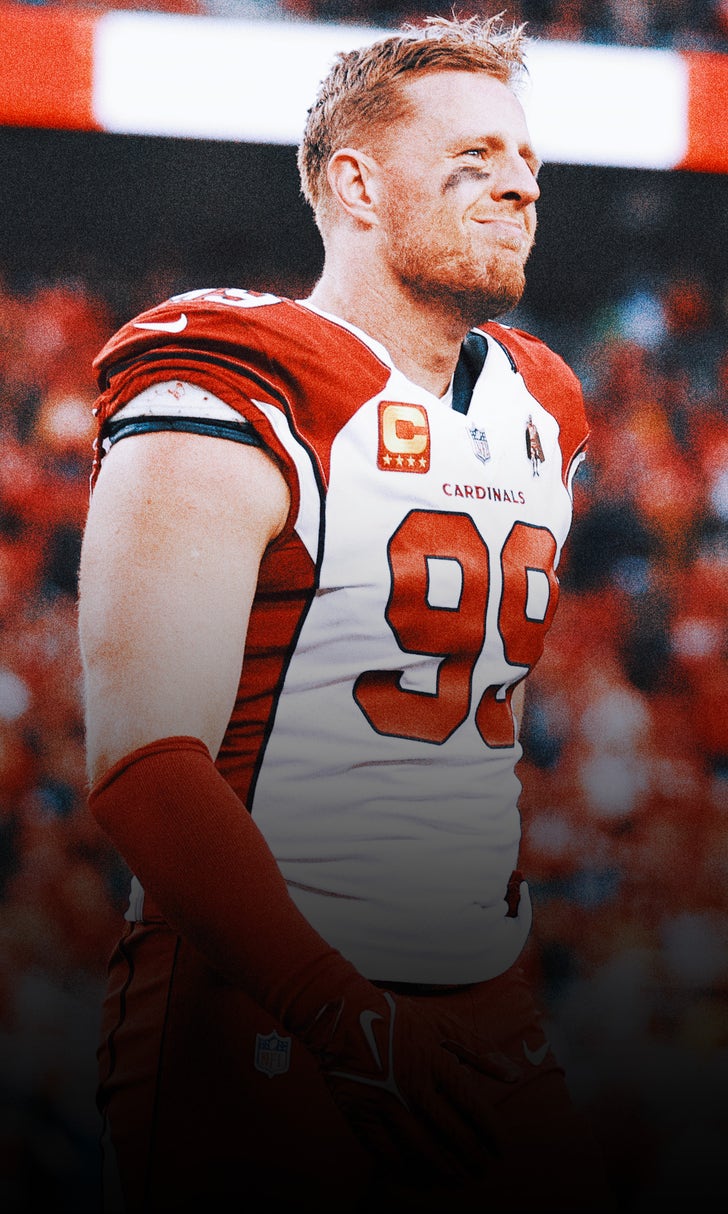 J.J. Watt moved to tears after Cardinals surprise him with tribute video