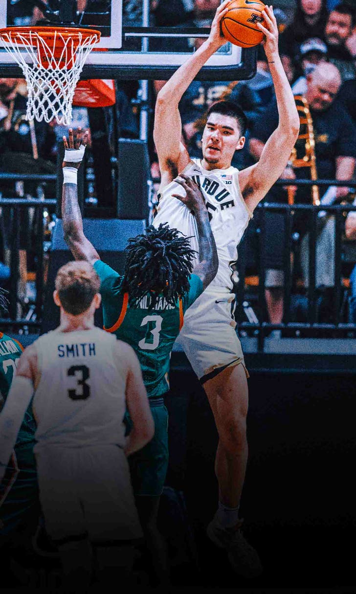 Purdue tightens grip on No. 1 in men's basketball AP Top 25