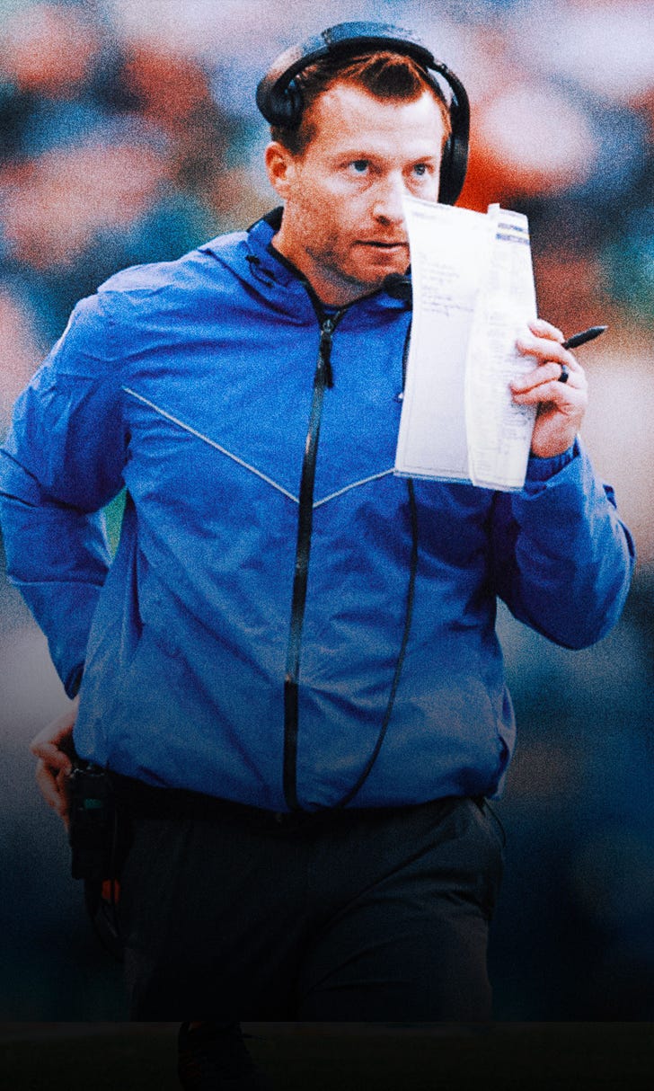 Rams GM Les Snead relieved Sean McVay will return. Now comes the hard part