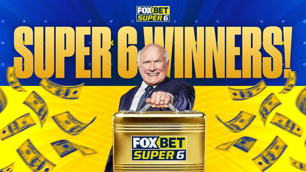 FOX Bet Super 6 winners highlighted