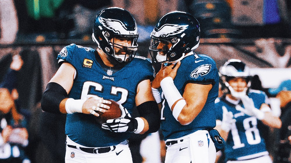 How Eagles offensive line spurred Jalen Hurts’ development