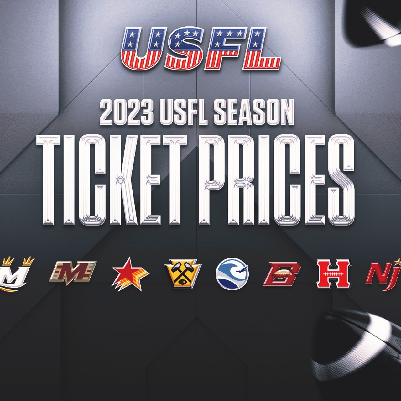 USFL announces 2023 ticket prices for all four host cities